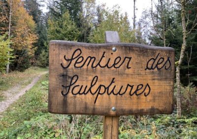 Samedi 15 juillet 2023 – Sentier des sculptures